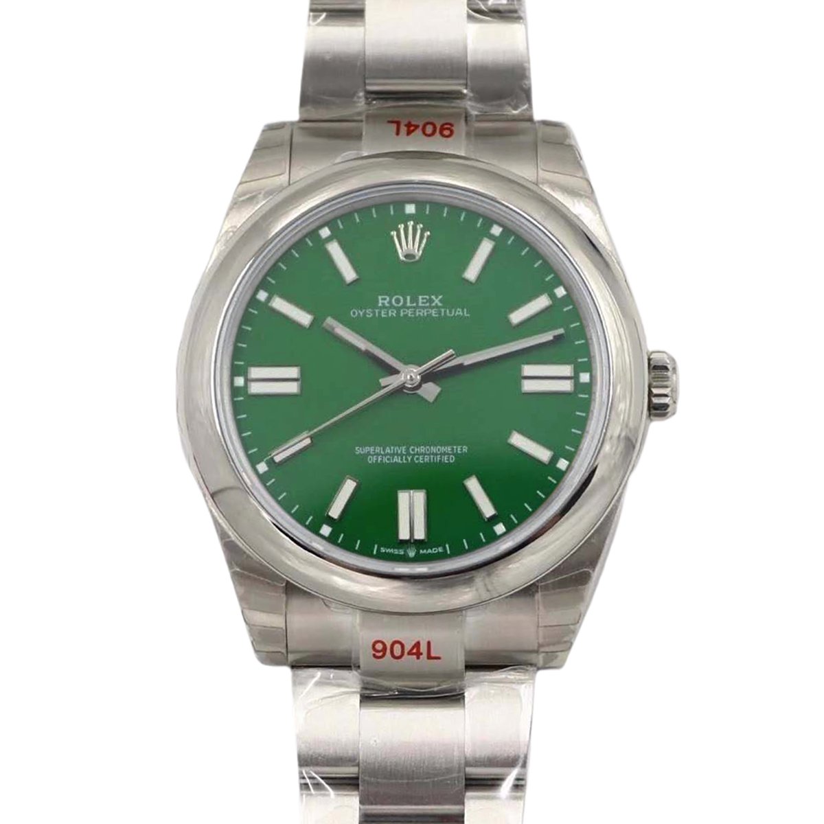 Oyster Perpetual 41mm Green Dial 114300