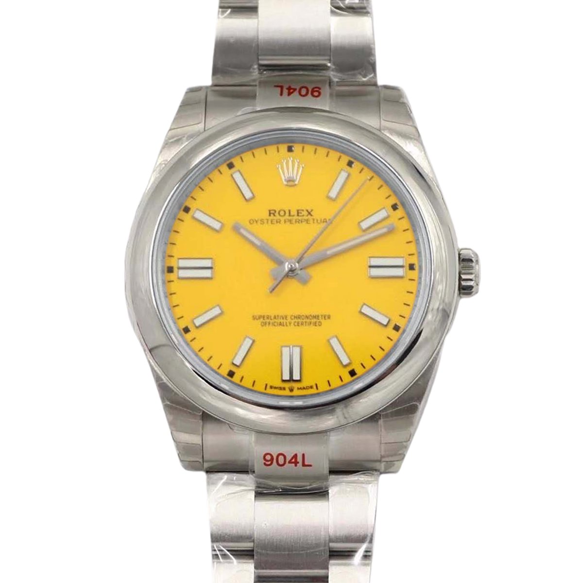 Oyster Perpetual 41mm Yellow Dial 114300