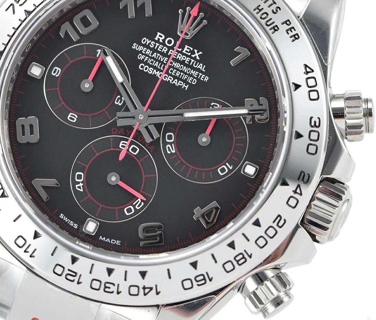 Daytona 116509 Black Dial in White Gold