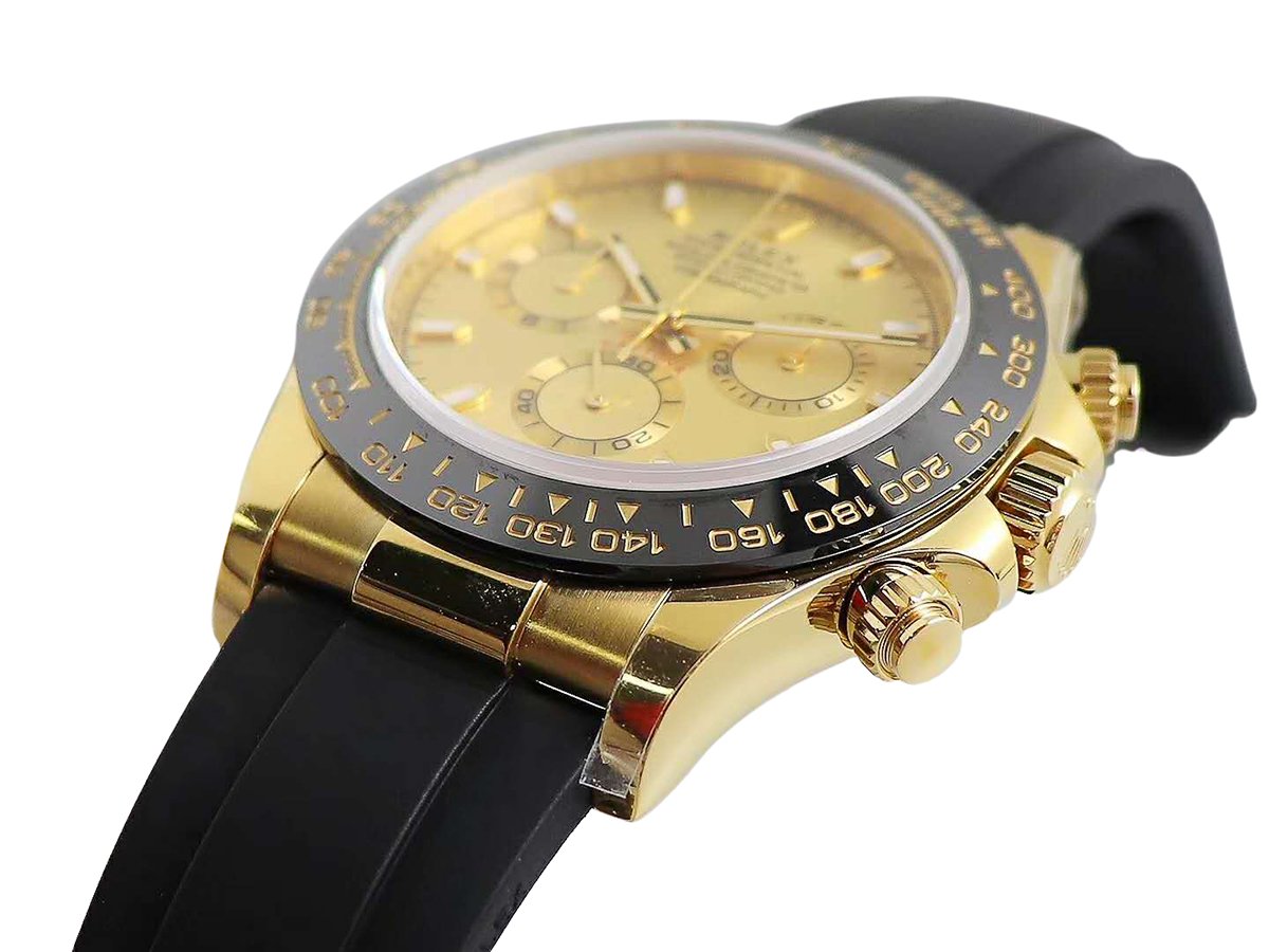Daytona 116518LN Champagne Dial in Yellow Gold