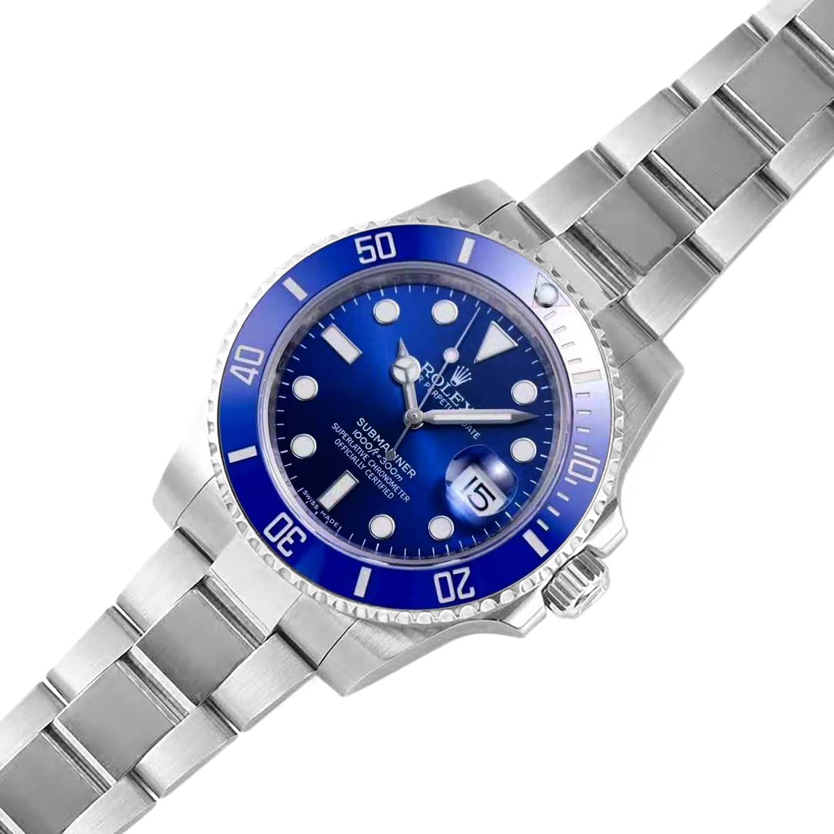 Submariner 116619LB Blue Ceramic White Gold