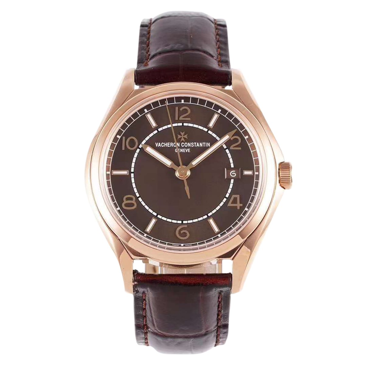 Fiftysix Brown Dial in Pink Gold Ref: 4600E