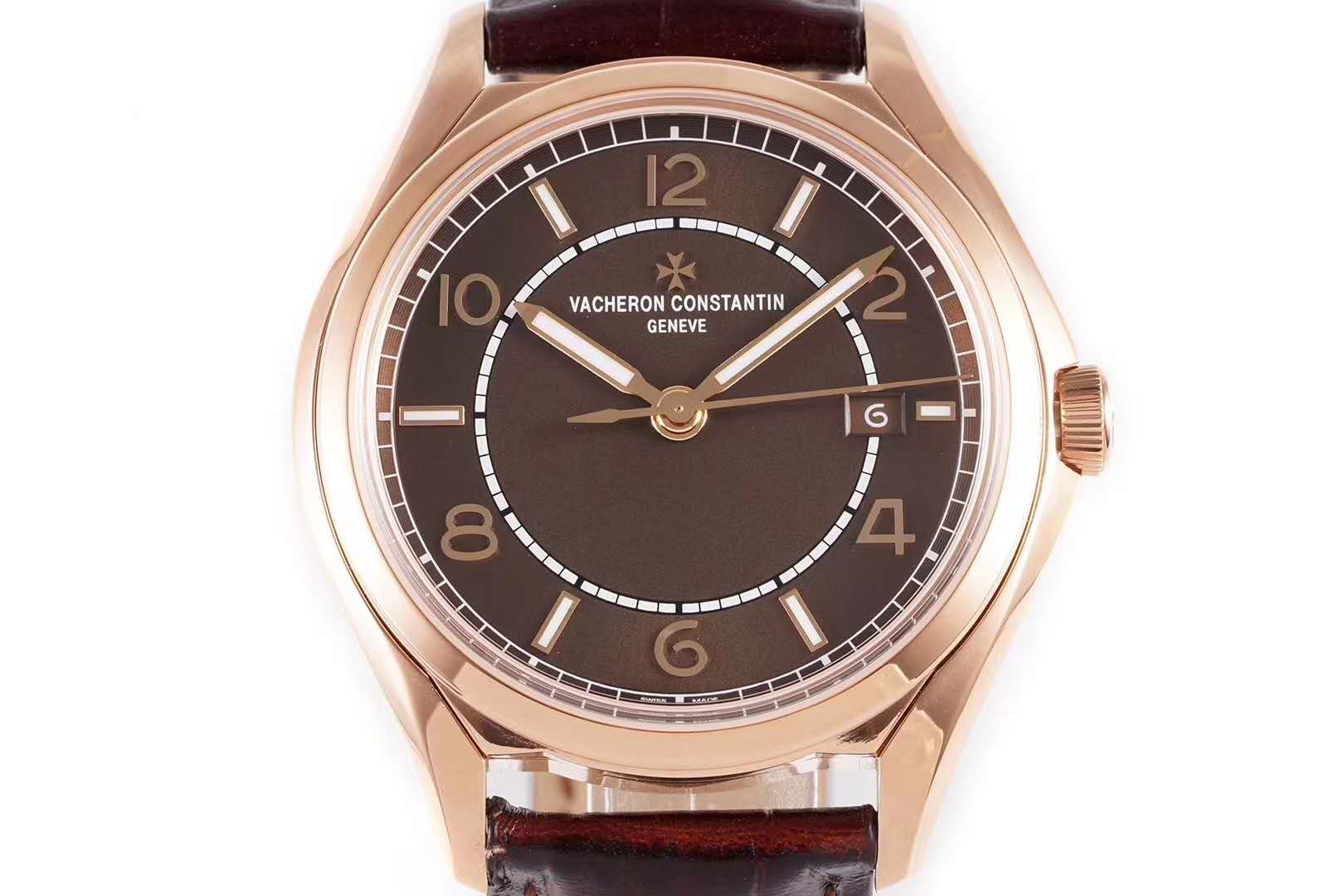 Fiftysix Brown Dial in Pink Gold Ref: 4600E