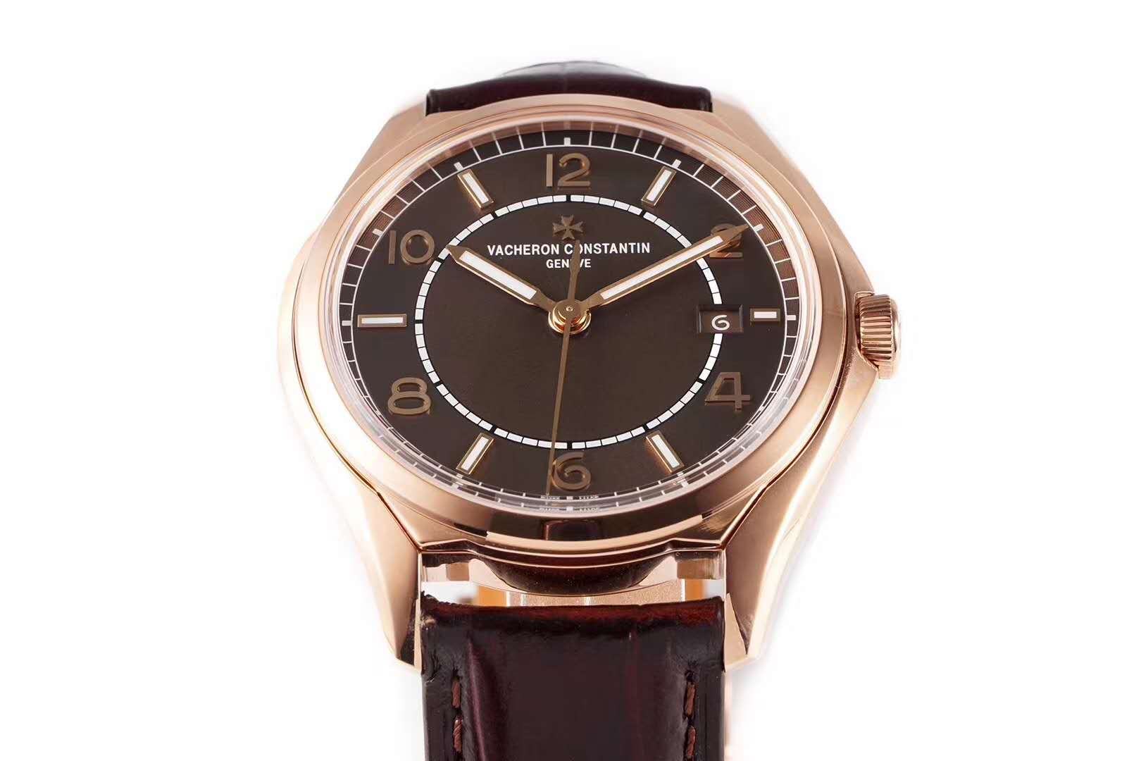 Fiftysix Brown Dial in Pink Gold Ref: 4600E