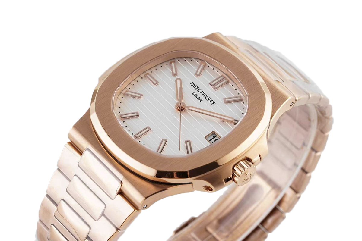Nautilus Jumbo 5711/1R White Dial