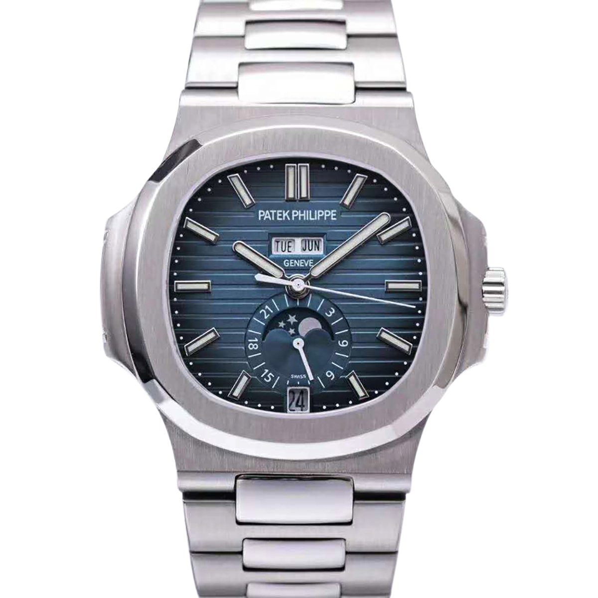 Nautilus 5726/1A-014 Blue Dial in Steel