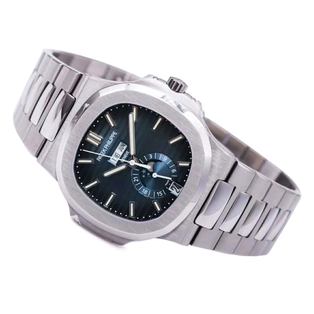 Nautilus 5726/1A-014 Blue Dial in Steel
