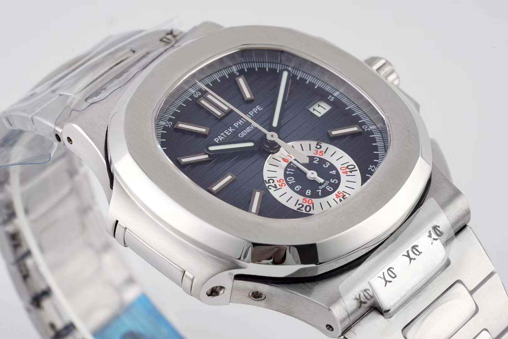 Nautilus 5980/1A-001 Blue Dial in Steel