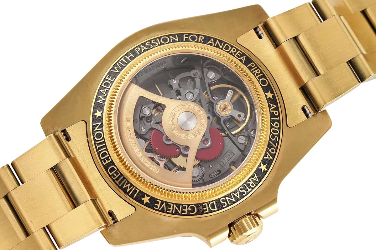Andrea Pirlo Project 114060 Submariner in Yellow Gold