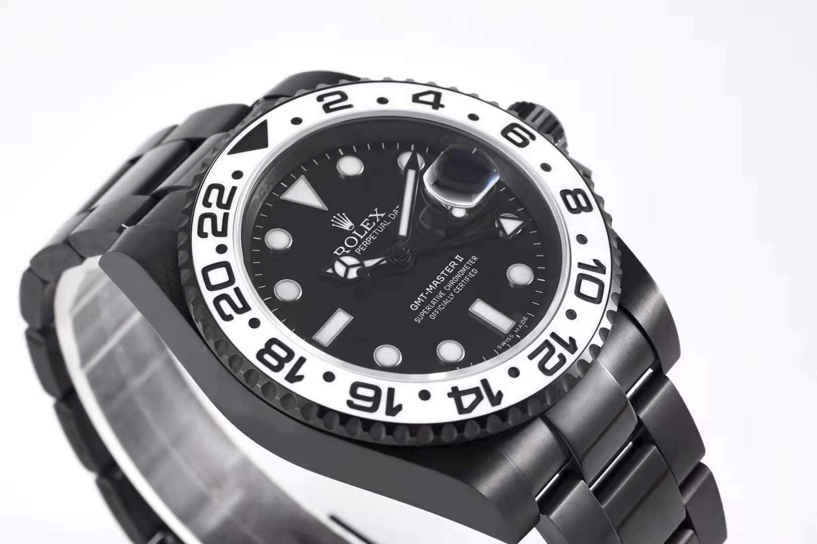 GMT Master II 116710 “Oreo” Black Dial in PVD