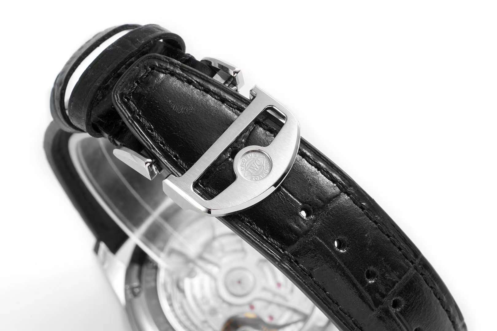 Portugieser Chronograph IW371605 White Dial in Steel