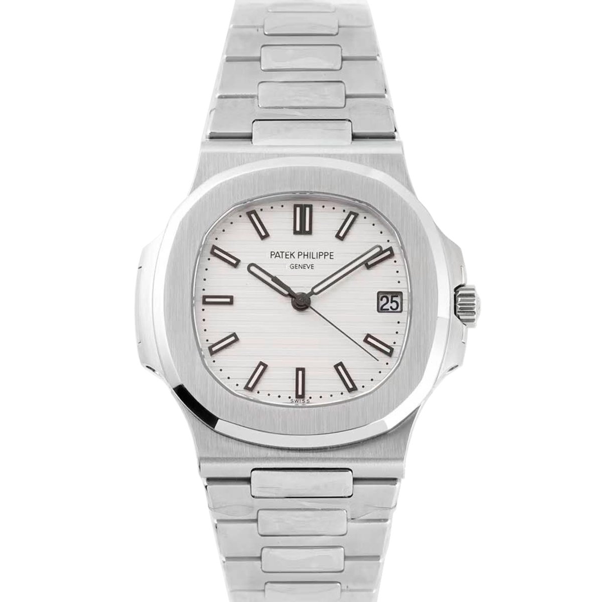 Nautilus Jumbo 5711/1A-011 White Dial