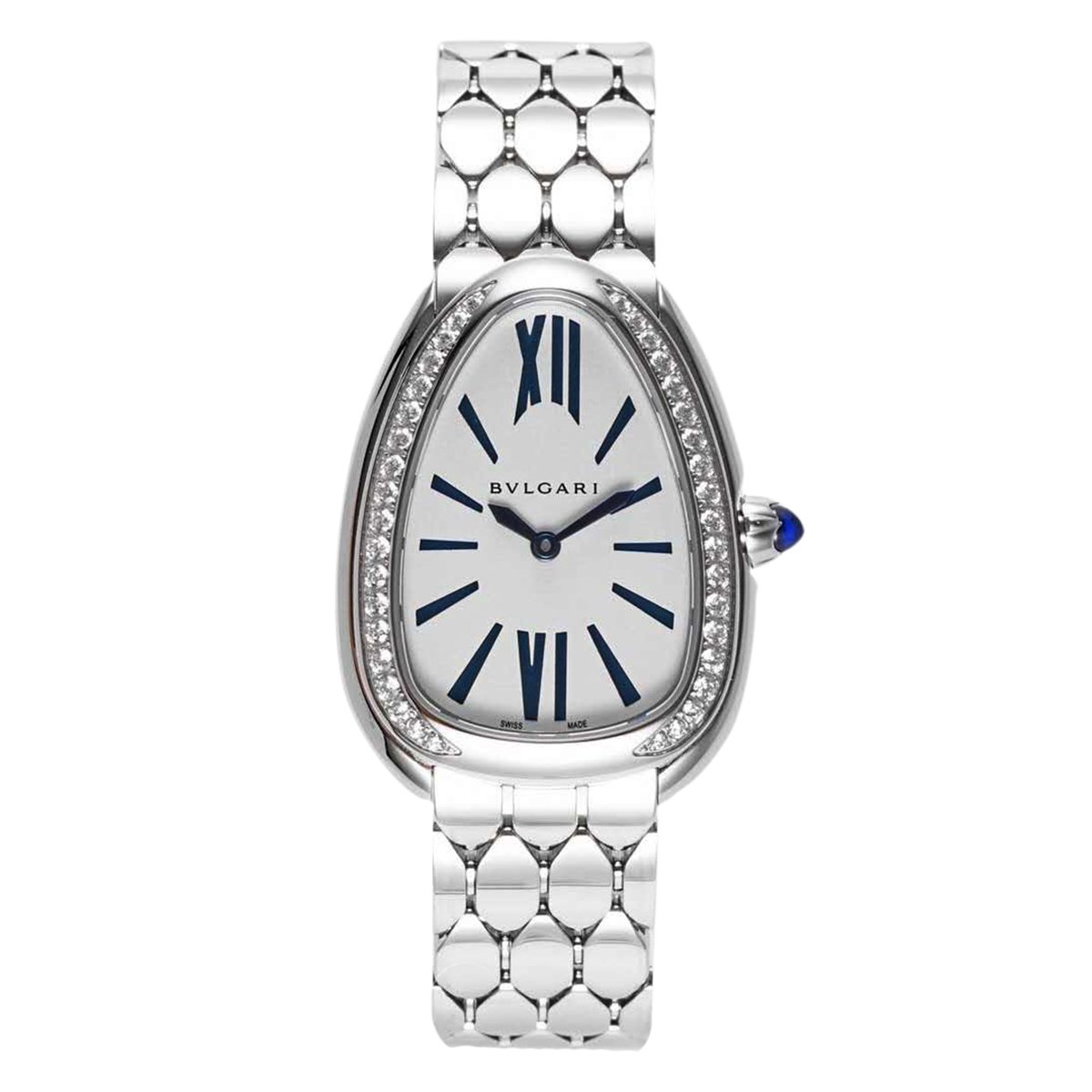 Serpenti Seduttori Watch Ref: 103148 White Dial