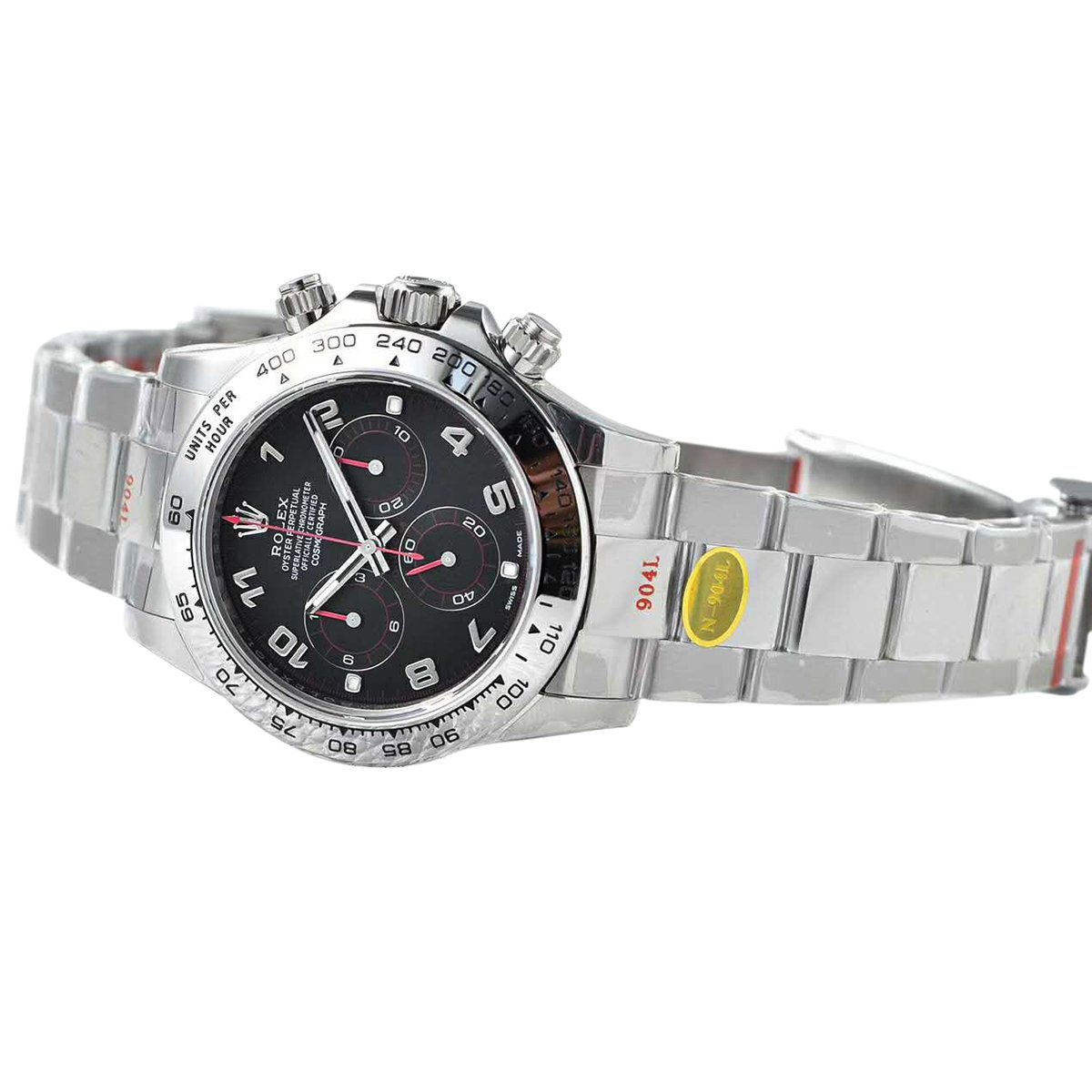 Daytona 116509 Black Dial in White Gold