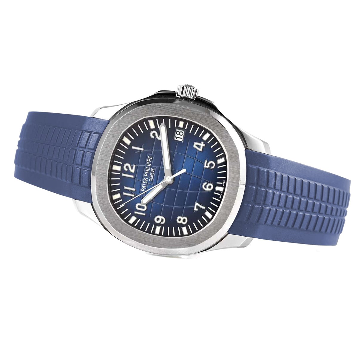 Aquanaut 5168G Blue Dial in White Gold