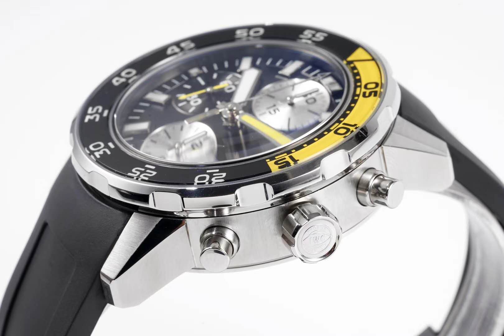 Aquatimer Chronograph IW376702 Black Dial