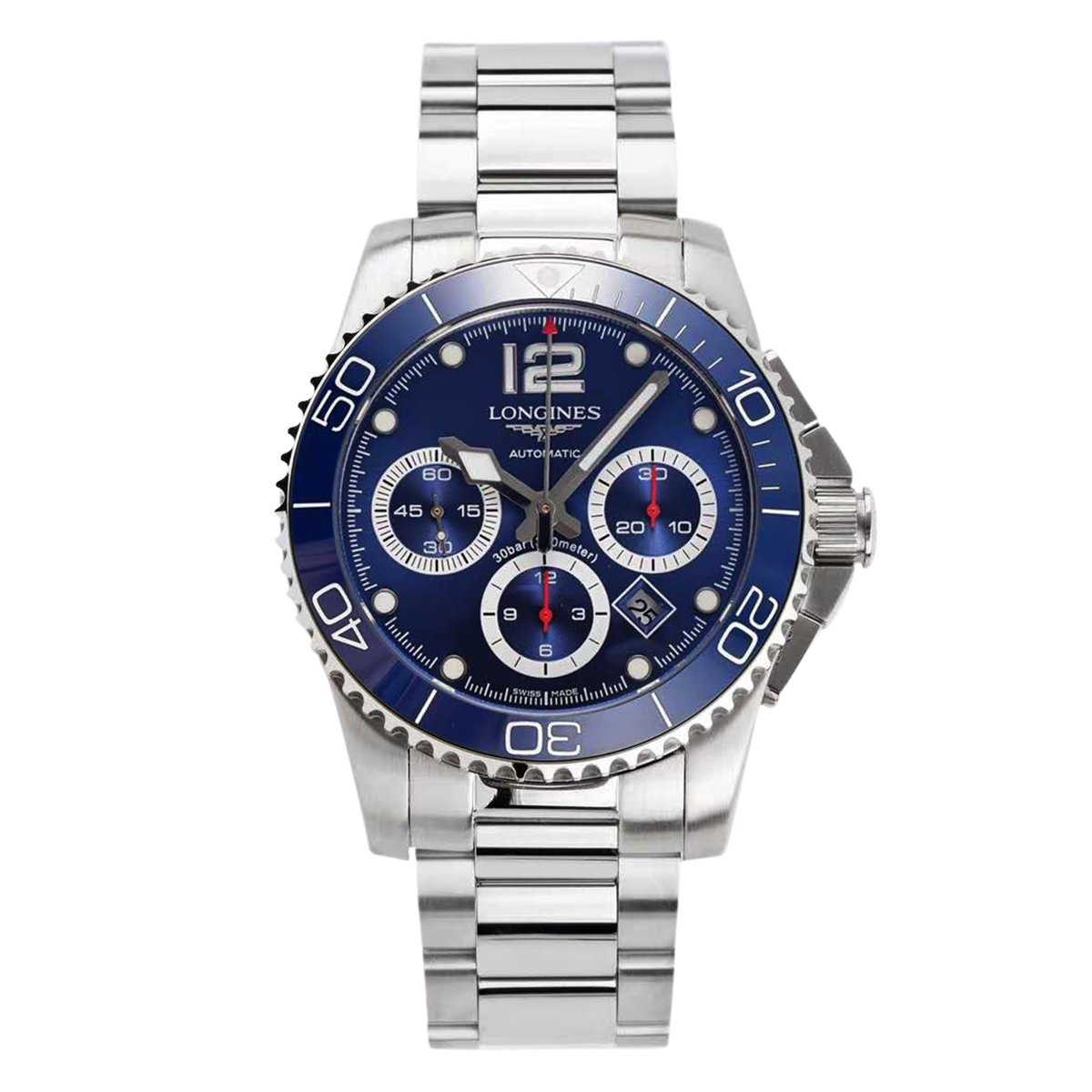 Hydroconquest Blue Dial on Bracelet