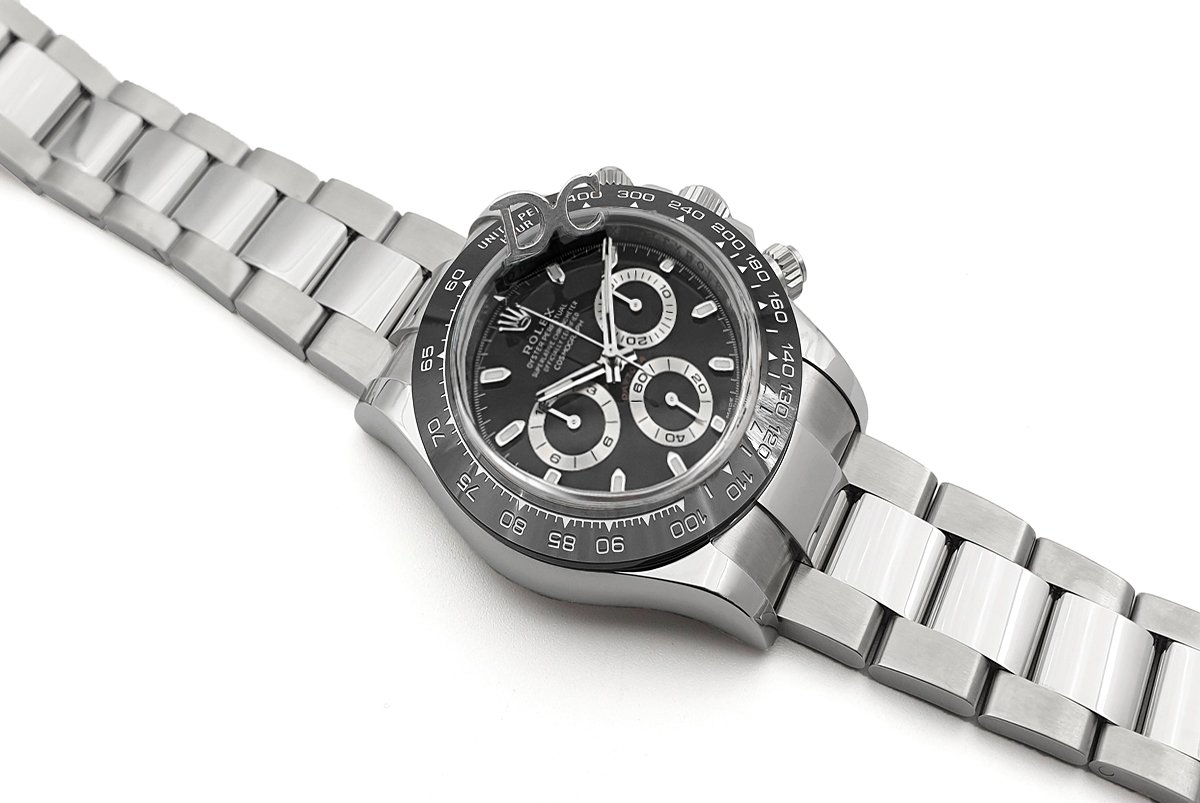 Daytona 116500LN Black Dial in Steel