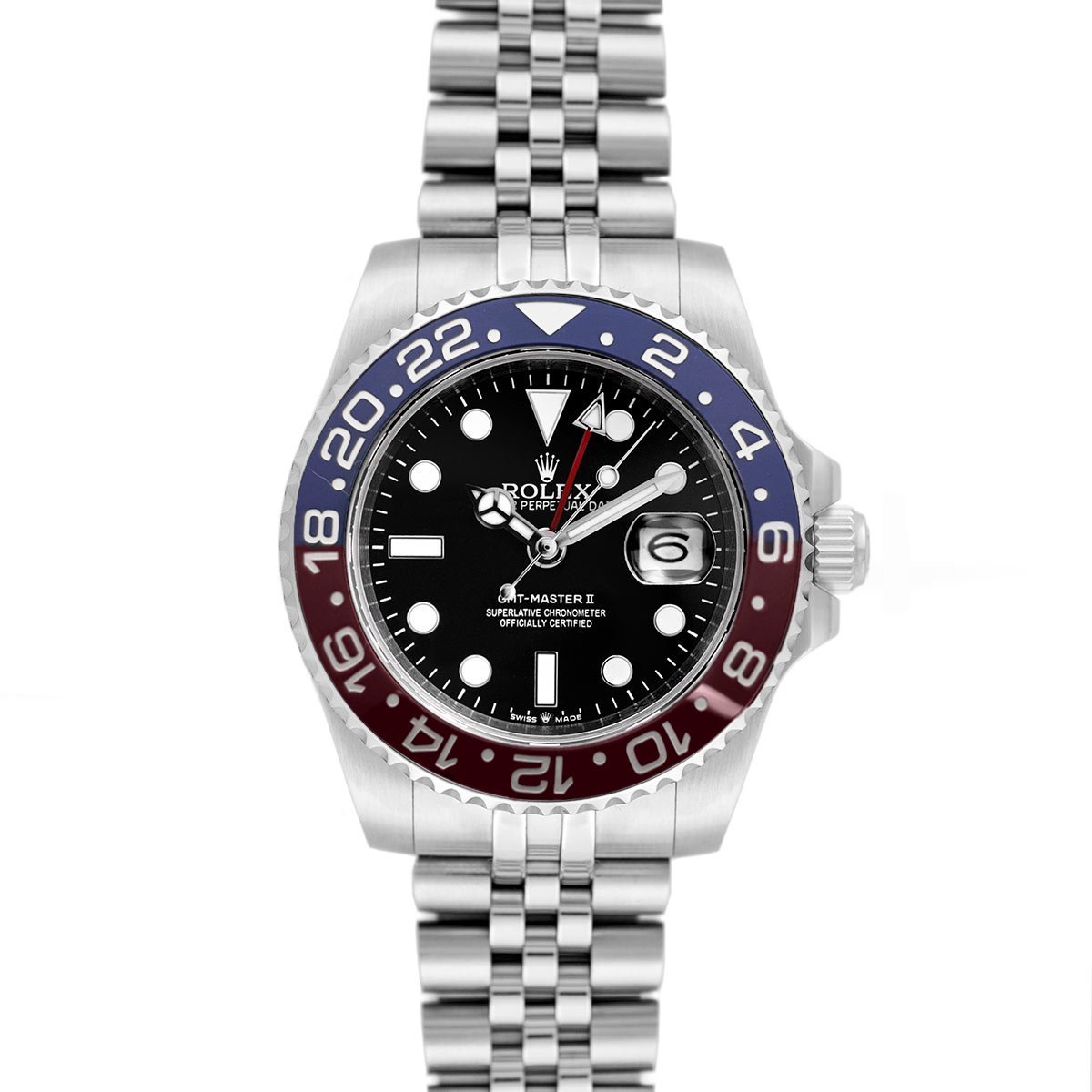 GMT Master II 126710BLRO on Jubilee Bracelet