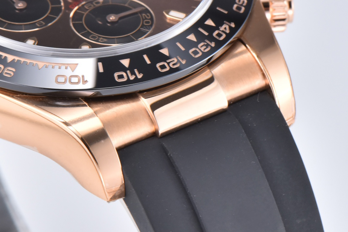 Daytona 116515LN Chocolate Dial with Stick Markers in Everose Gold