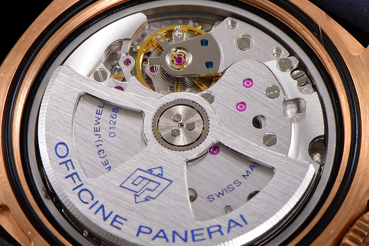 PAM1074 Submersible Bronzo Blu Abisso 42mm