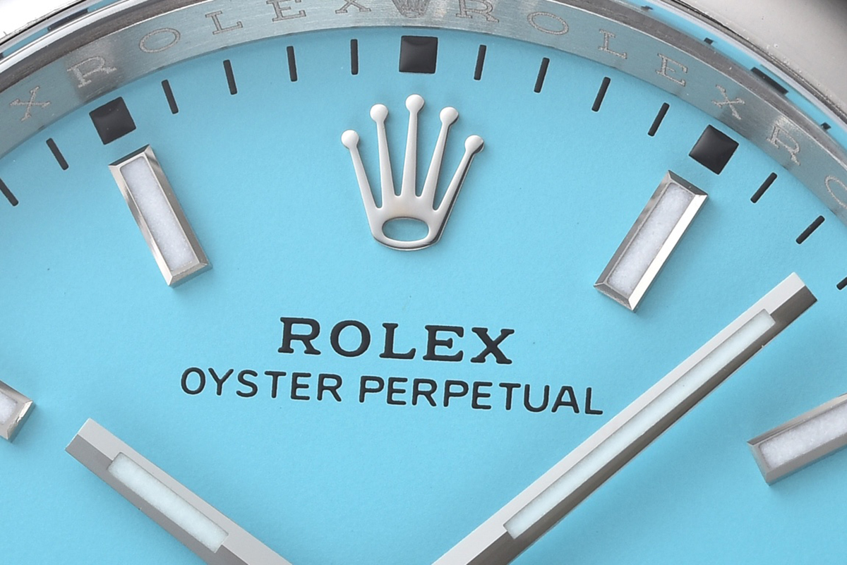 Oyster Perpetual 36mm Turquoise Blue Dial 126000