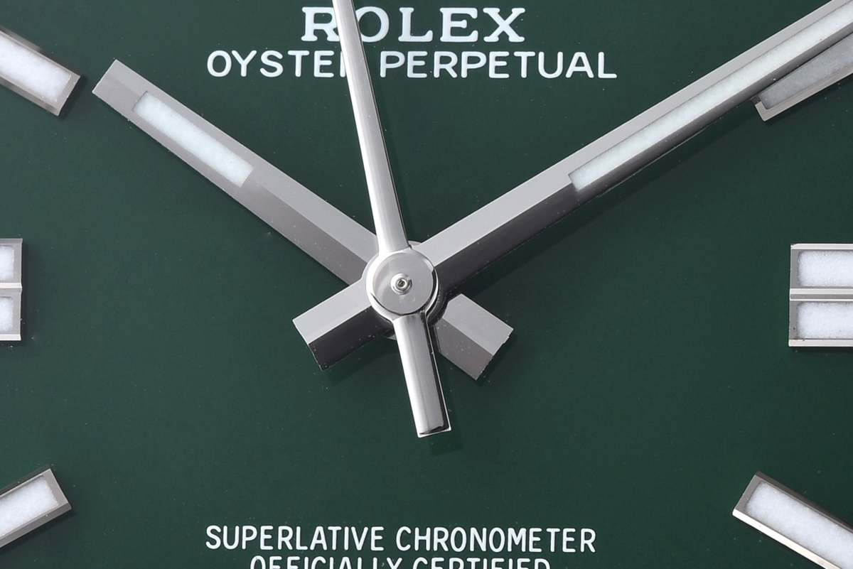 Oyster Perpetual 41mm Green Dial 124300