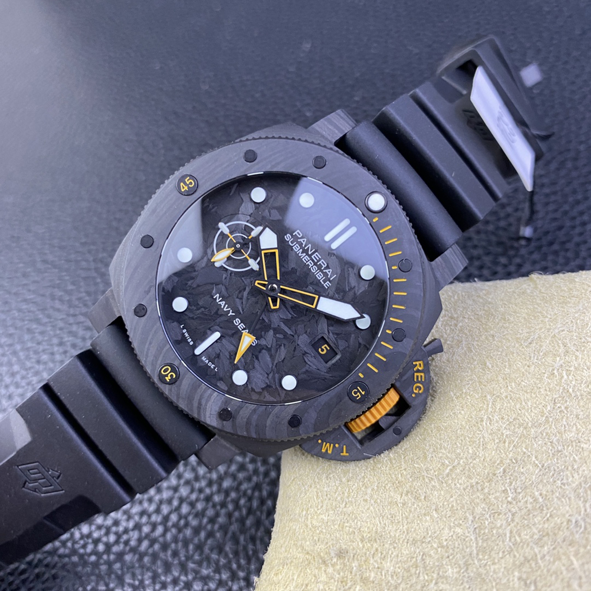 PAM1324 Submersible GMT Carbotech™ Navy Seals 44mm