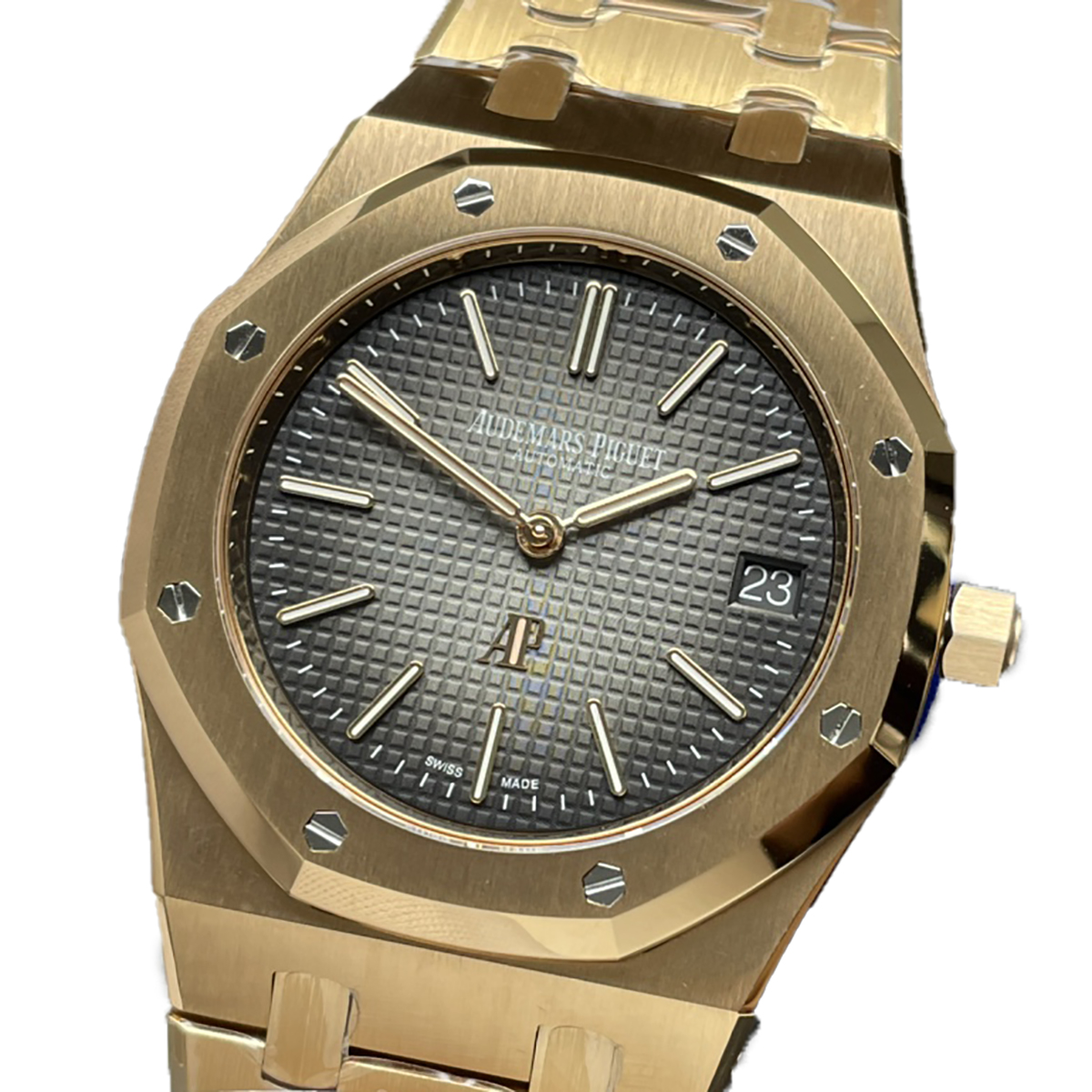 Royal Oak 16202OR 39mm Grey Dial in Rose Gold