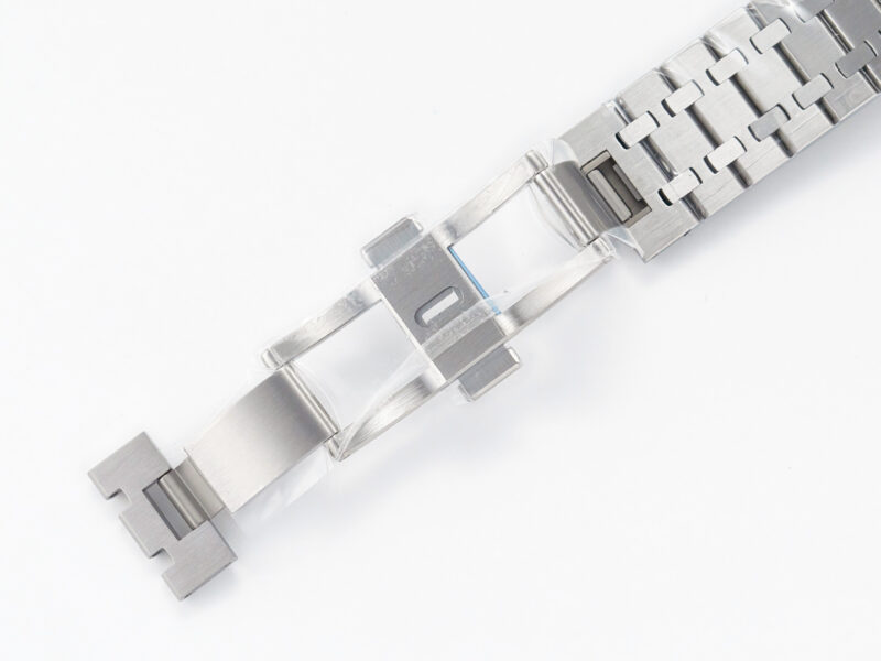 Royal Oak 41mm 15500 SS ZF 1:1 Best Edition Black Textured Dial on SS Bracelet SA4302 S*per Clone V3