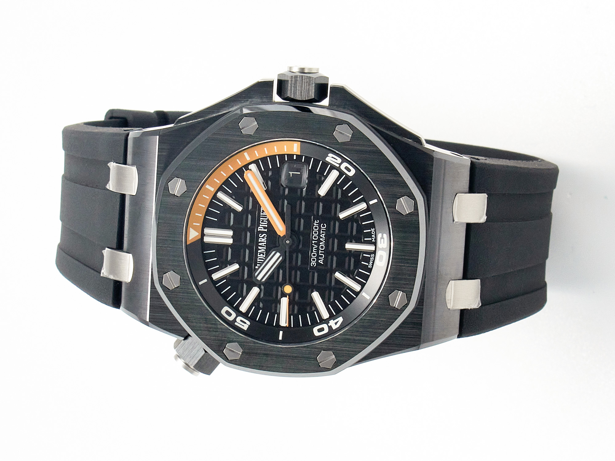 Royal Oak Offshore Diver 15707 Black Ceramic ZF 1:1 Best Edition SA3120 S*per Clone
