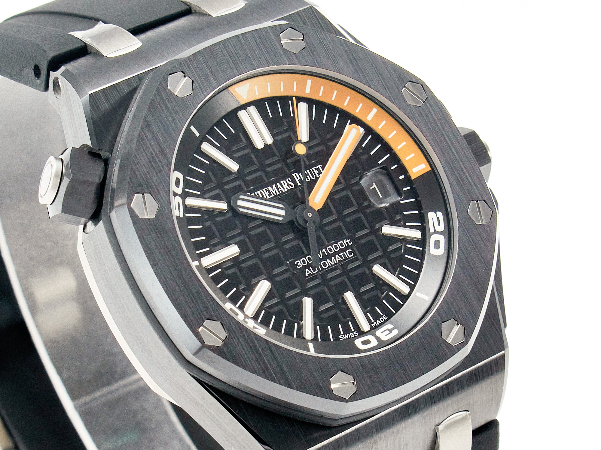 Royal Oak Offshore Diver 15707 Black Ceramic ZF 1:1 Best Edition SA3120 S*per Clone